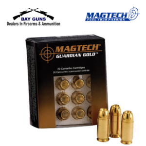 AMMO MAGTECH 9MM P(124) JHP G/GOLD +P/20