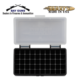 BERRYS AMMO BOX 9MM-50RD CLEAR