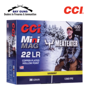 CCI .22 LR HP MINI MAG 1260FPS 36GR VARMINT
