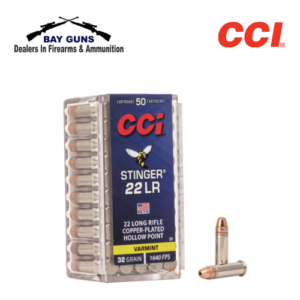 CCI Stinger 22LR Copper-Plated Hollow Point