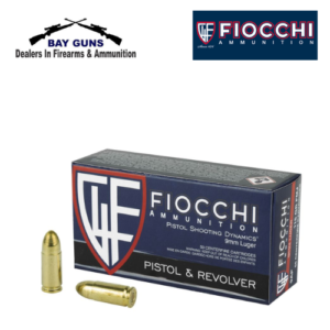 Fiocchi 9mm PARA 115GR FMJ Ammo (50)