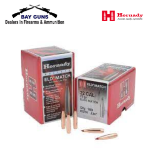 HORNADY 75gr ELD-M .224