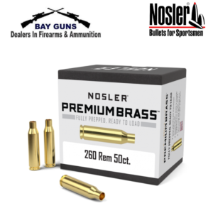 Nosler Brass 260 Remington (50)