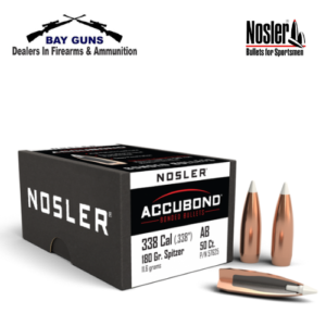 Nosler Accubond #57625 338C 180g .338 Spitzer