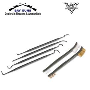 RAM GUN CLEANING BRUSH AND HOOKS SET