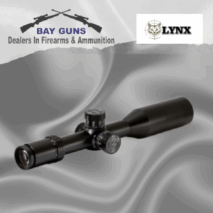 "Lynx LX3 4-25x50 ELR MRAD FFP Riflescope – precision scope for extreme long-range shooting with 34mm tube"