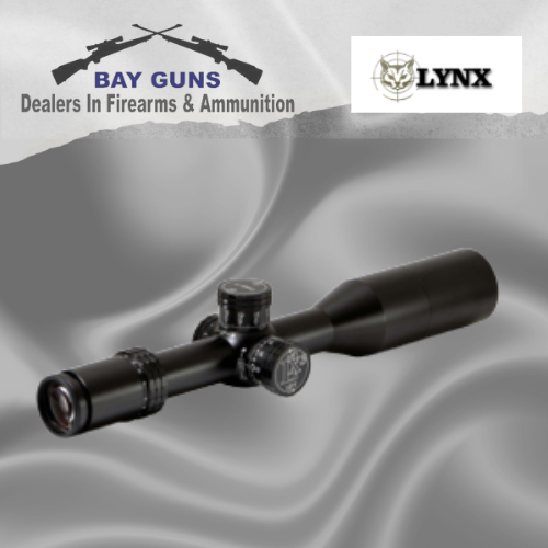 "Lynx LX3 4-25x50 ELR MRAD FFP Riflescope – precision scope for extreme long-range shooting with 34mm tube"