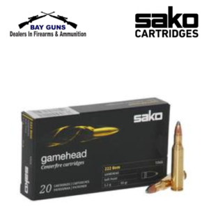 SAKO CART. 243 REM GAMEHEAD 100 SP (20) SPFB