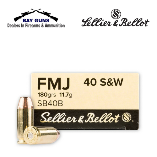 Sellier&Bellot .40 S&W FMJ 11.7g 180grs (50)