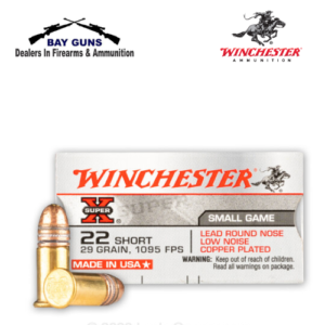 Winchester Amm 22 Short 29Gr Lead RN (50)
