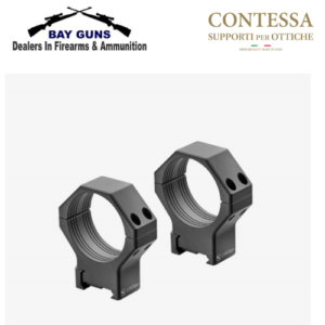 CONTESSA PICATINNY RING SET LIGHT 1" H12MM