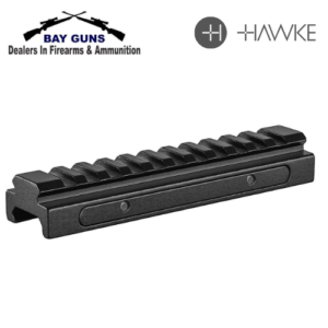 HAWK 13mm RISE  x 125mm LONG PICATINY RISER