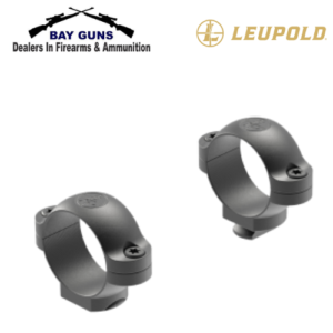 Leupold Low Rings (.650)  Matte  #49898