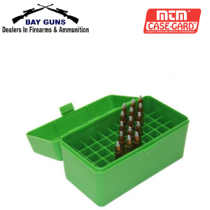 MTM AMMO CASE DELUXE 243 308 22-250GRN (50)