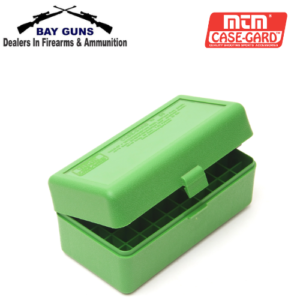 MTM Case Guard Rmld-50-10 (50rd) Rifle, Flip Top