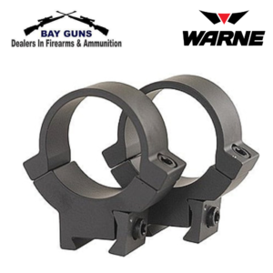 Warne Ringset: .22 1" Medium 721M