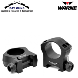 WARNE MOUNTAIN TECH RINGS 25MM HIGH WEAVER MATTE