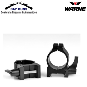 WARNE MAXIMA HORIZONTAL RINGS 1" LOW
