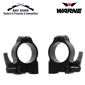Warne Qd Ringset: Tikka 1" High 2TLM