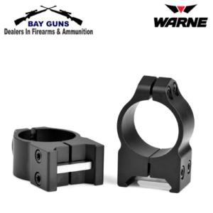 Warne Ringset: 1" Med Matte PA 201M