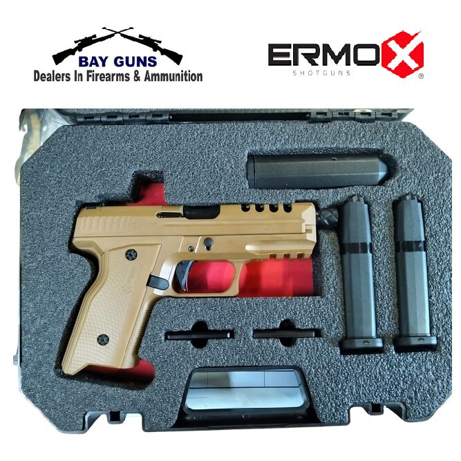 ERMOX MOD X-FIRE TREADED FDE CAL 9mmP