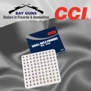 CCI Small Rifle Primers – No. 400 (100/1000 Count)