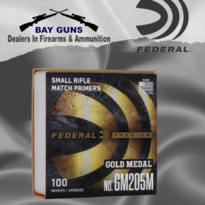 Federal Gold Medal Small Rifle Match Primers – No. GM205M (100/1000 Count)