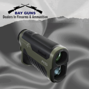 “Bushnell R5 Ranger 2000 6x25 Laser Rangefinder with Bluetooth, Applied Ballistics Ultralite, and HD optics – up to 2000-yard range, black design, includes Vault Lite pouch.”