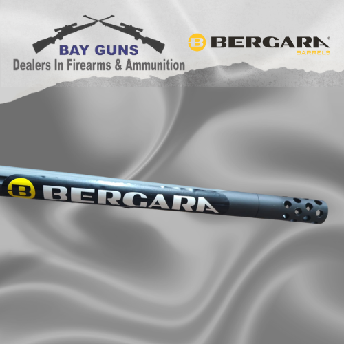 Bergara B-14 Wilderness Sierra .308 Win bolt-action rifle with Cerakote barrel and camouflage stock.