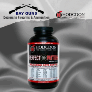 Hodgdon Perfect Pattern 1LB Powder Can – Clean-burning shotgun powder for tight shot patterns