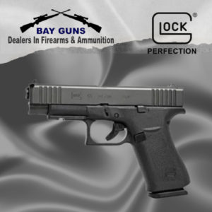 Glock 48 9mm slimline compact pistol – lightweight concealed carry handgun available at Bay Guns South Africa