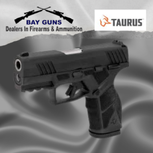 Taurus GX2 9mm black striker-fired compact pistol with polymer frame and three 13-round magazines, designed for concealed carry, personal protection, and everyday use.