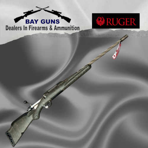 Ruger American Predator Gen 2 7mm PRC bolt-action rifle with threaded barrel, adjustable stock, Cerakote finish, and detachable magazine, designed for long-range hunting and precision shooting.