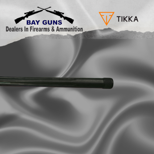 Tikka T3x ACE Game 6.5 PRC bolt-action rifle with 24.3-inch fluted barrel, adjustable chassis stock, detachable magazine, and precision long-range shooting capabilities.