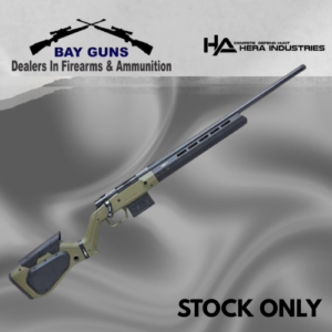 HERA H7 green chassis stock for Howa short action .308 Winchester and 6.5 Creedmoor