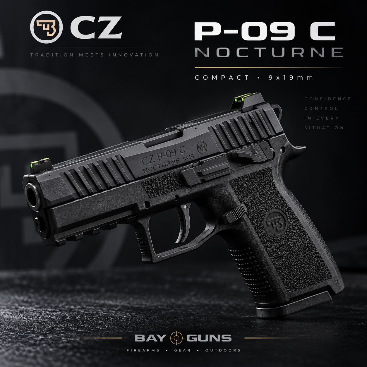 CZ P-09 Nocturne, CZ 9mmP, CZ Compact Pistol