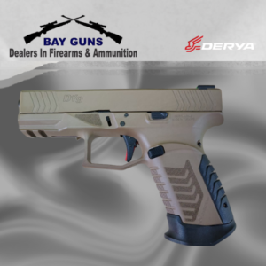 Derya DY9 Full FDE 9mmP 9x19mm semi-automatic pistol with Flat Dark Earth ceramic finish
