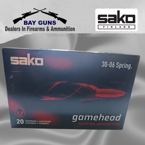 Sako .30-06 Springfield 180gr Gamehead Soft Point hunting ammunition 20-round box